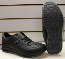 Travel Fox Black Leather Active Leisure Walking Shoes 43011 UK 7 EU 41 Grisport