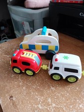 Early learning centre car bundle police , ambulance fire