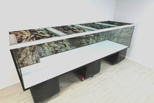Large aquarium up to 6 meters