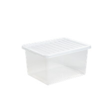 37 Litres Clear Plastic