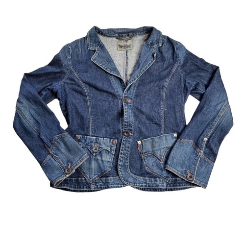 Levis toned blue denim - blue,