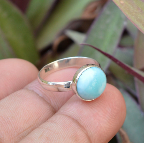 Larimar gemstone 925 sterling - larimar,