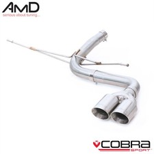 Cobra Sport Exhaust Focus ST-Line 1.0 EcoBoost Rear Silencer Delete Venom