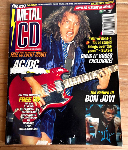 Metal magazine 1st - metal,