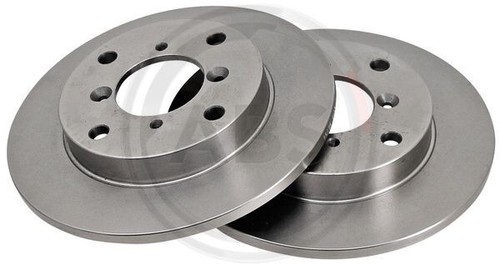 Rear brake discs - set, a.b.s