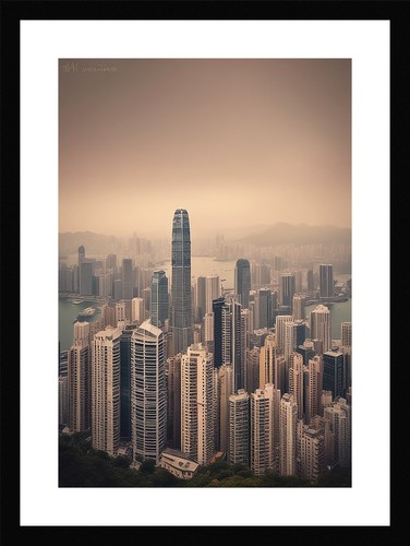 Soft hong kong - kong, skyline