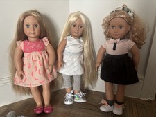 Our Generation Girl Dolls x3