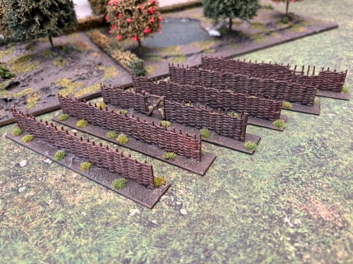 Medieval wattle fences - medieval,