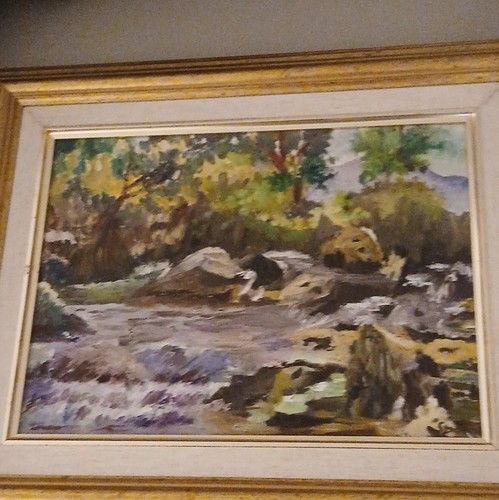 Glendon framed oil signed - framed,