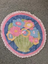 🌸 Vintage DDR Floral Fabric