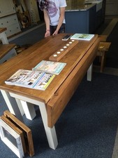 Oak Wooden Dining Table with