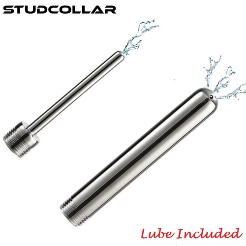 Ultra smooth metal anal douche - metal,