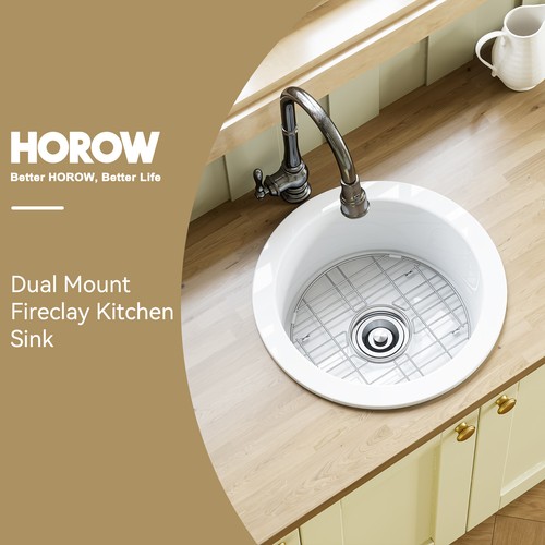 Horow round fireclay - horow,