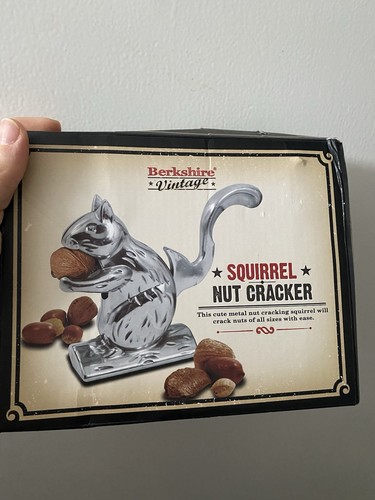 Squirrel nut cracker silver - squirrel,