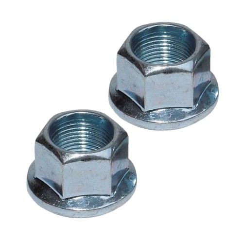 Bicycle wheel axle nuts - wheel, 5/16"