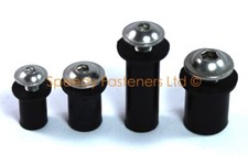 Well Nuts 8mm M4, 10mm M5, 13mm M6 Rubber Wellnuts Wall Cavity Wall Fixings