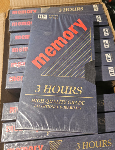 Blank hours e180 - hours, vhs