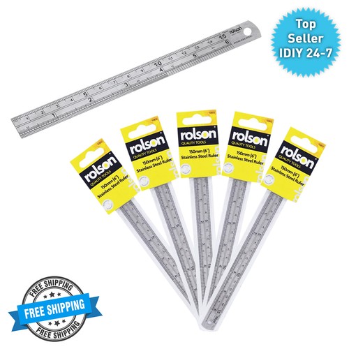 Rolson 5pc 150mm stainless - rolson,