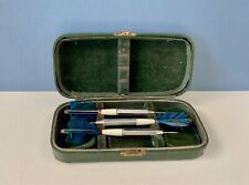 Boxed Set of Antique Solid Sterling Silver Darts