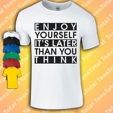 Enjoy Yourself It's Later Than You Think T-Shirt | The Specials | Terry Hall