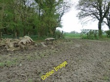 Photo 6x4 Abandoned circular