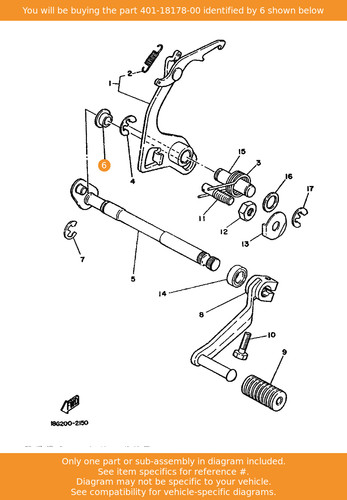 Yamaha roller shift lever - yamaha,