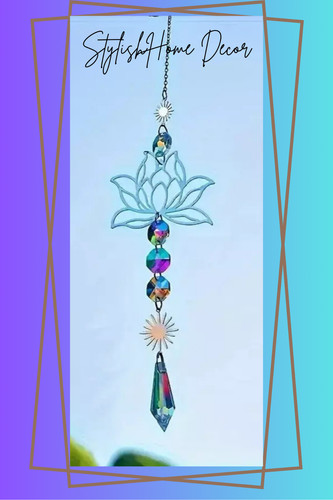 Silver crystal lotus - /,