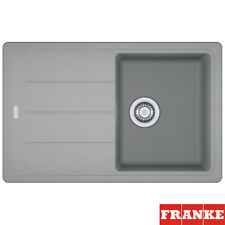 Franke Basis 1.0 Bowl Granite Stone Grey Kitchen Sink & Waste BFG611-78 DGR
