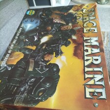 Space Marine Warhammer 1st Edition 3D Roleplay Hobby Game. Incomplete/Spares 