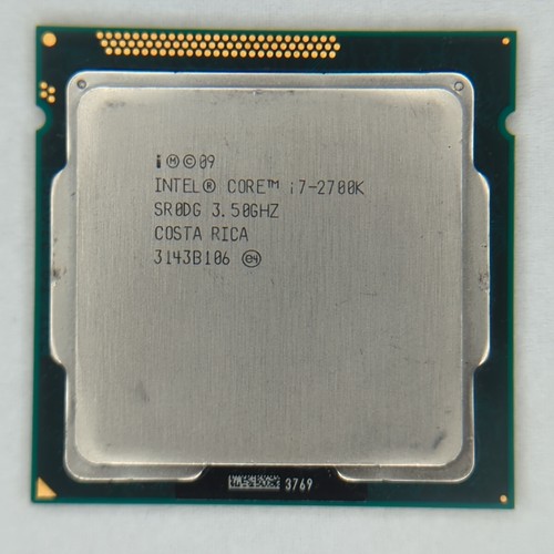 Intel core 2700k 50ghz - i7-2700k, 3.50ghz