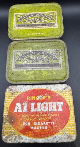 Vintage empty tins - 3,