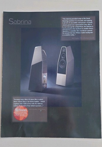 Wilson audio sabrina speaker - wilson, 2