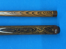 JACOBY CUSTOM POOL CUE 12.5MM 29"BOCOTE SHAFT  RADIAL JOINT BOCOTE BUTT