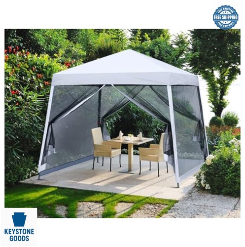 10x10 slant leg gazebo - slant,