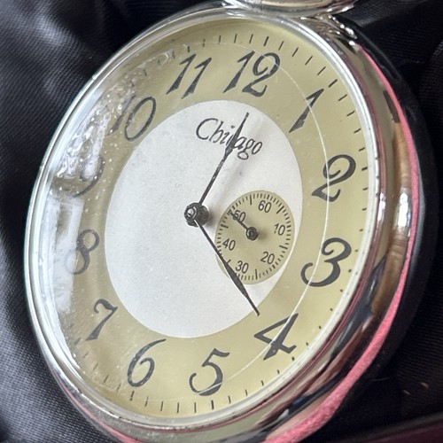 Chicago pocket watch - chicago,