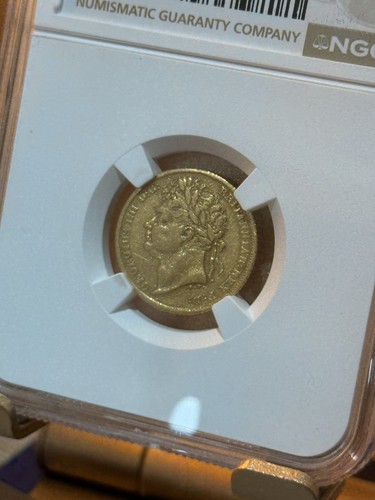Rare ngc graded - 1825, iv
