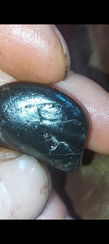 55ct aaa quality rough - aaa, black
