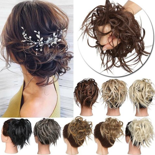 Real messy bun - messy, hair