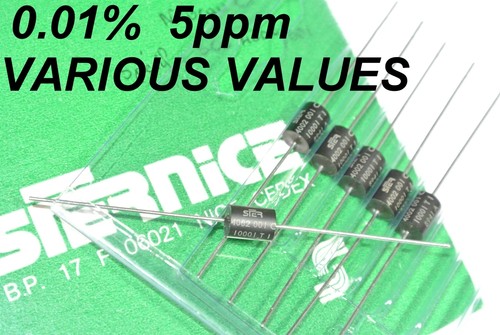 5ppm high precision - 0.01%,