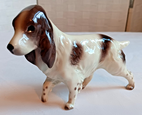 Glazed brown white long - glazed,