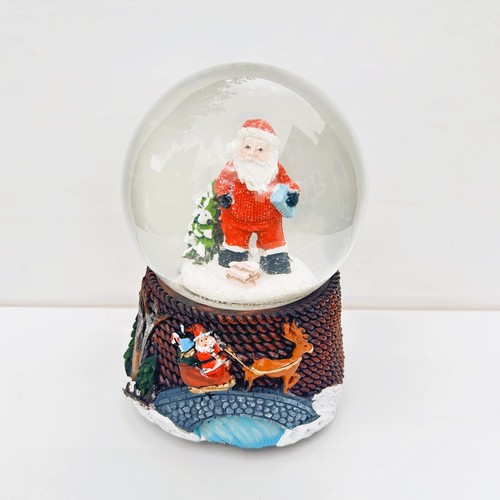 Large santa musical - musical, snow