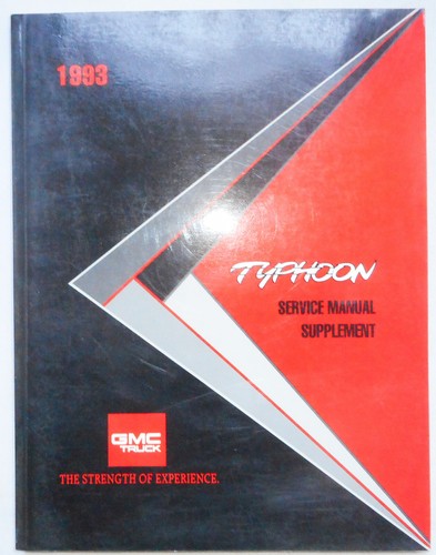 1993 gmc typhoon truck - truck, service