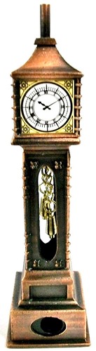 Old time grandfather clock die - old,