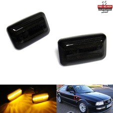 2x Black Side Indicator LED