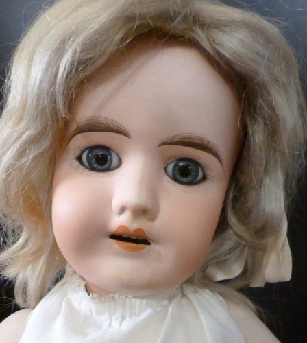 Antique doll bisque - doll,
