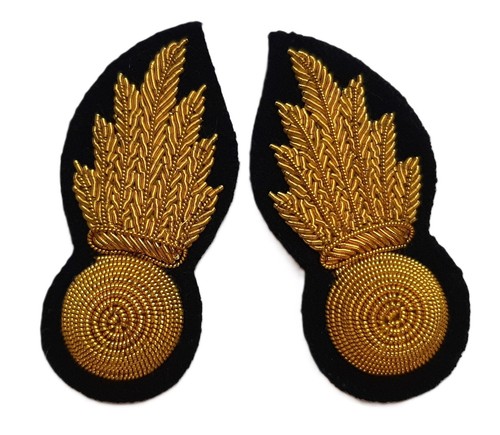 Collar badges black - collar, no1