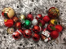 24 Vintage Christmas Baubles