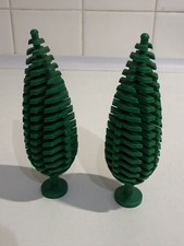 x2 LEGO Green Cypress Trees