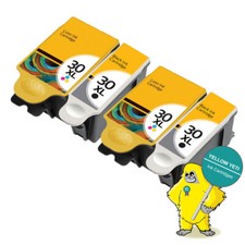4 ink Kodak 30 XL Black & Colour for Replace ESP 1.2 C110 C310 C315 Printer