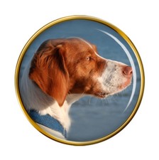 Brittany Spaniel Dog Lapel Pin